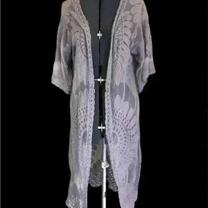 Rebellion gray spring summer coverup women large